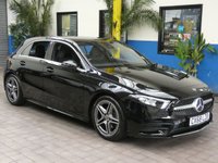 USED 2018 68 MERCEDES-BENZ A-CLASS 1.3 A 200 AMG LINE 5d 161 BHP SAT NAV PART LEATHER INTERIOR
