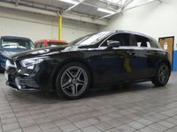 USED 2018 68 MERCEDES-BENZ A-CLASS 1.3 A 200 AMG LINE 5d 161 BHP SAT NAV PART LEATHER INTERIOR