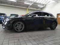 USED 2018 68 MERCEDES-BENZ A-CLASS 1.3 A 200 AMG LINE 5d 161 BHP SAT NAV PART LEATHER INTERIOR