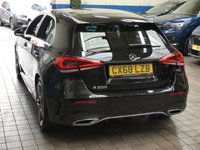 USED 2018 68 MERCEDES-BENZ A-CLASS 1.3 A 200 AMG LINE 5d 161 BHP SAT NAV PART LEATHER INTERIOR
