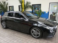 USED 2018 68 MERCEDES-BENZ A-CLASS 1.3 A 200 AMG LINE 5d 161 BHP SAT NAV PART LEATHER INTERIOR