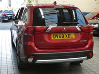 USED 2018 68 MITSUBISHI OUTLANDER 2.3 DI-D 3 5d 147 BHP BIG SPEC SAT NAV LEATHER 7 SEATS