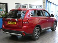 USED 2018 68 MITSUBISHI OUTLANDER 2.3 DI-D 3 5d 147 BHP BIG SPEC SAT NAV LEATHER 7 SEATS