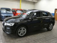 USED 2016 66 AUDI Q3 2.0 TDI S LINE NAVIGATION 5d 148 BHP SAT NAV PART LEATHER INTERIOR