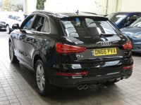 USED 2016 66 AUDI Q3 2.0 TDI S LINE NAVIGATION 5d 148 BHP SAT NAV PART LEATHER INTERIOR