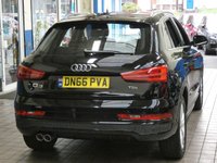 USED 2016 66 AUDI Q3 2.0 TDI S LINE NAVIGATION 5d 148 BHP SAT NAV PART LEATHER INTERIOR