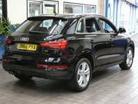 USED 2016 66 AUDI Q3 2.0 TDI S LINE NAVIGATION 5d 148 BHP SAT NAV PART LEATHER INTERIOR