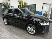 USED 2016 66 AUDI Q3 2.0 TDI S LINE NAVIGATION 5d 148 BHP SAT NAV PART LEATHER INTERIOR