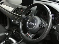 USED 2016 66 AUDI Q3 2.0 TDI S LINE NAVIGATION 5d 148 BHP SAT NAV PART LEATHER INTERIOR