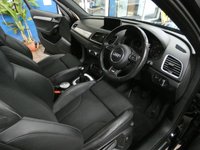 USED 2016 66 AUDI Q3 2.0 TDI S LINE NAVIGATION 5d 148 BHP SAT NAV PART LEATHER INTERIOR