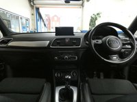 USED 2016 66 AUDI Q3 2.0 TDI S LINE NAVIGATION 5d 148 BHP SAT NAV PART LEATHER INTERIOR