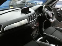 USED 2016 66 AUDI Q3 2.0 TDI S LINE NAVIGATION 5d 148 BHP SAT NAV PART LEATHER INTERIOR