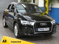 USED 2016 66 AUDI Q3 2.0 TDI S LINE NAVIGATION 5d 148 BHP SAT NAV PART LEATHER INTERIOR
