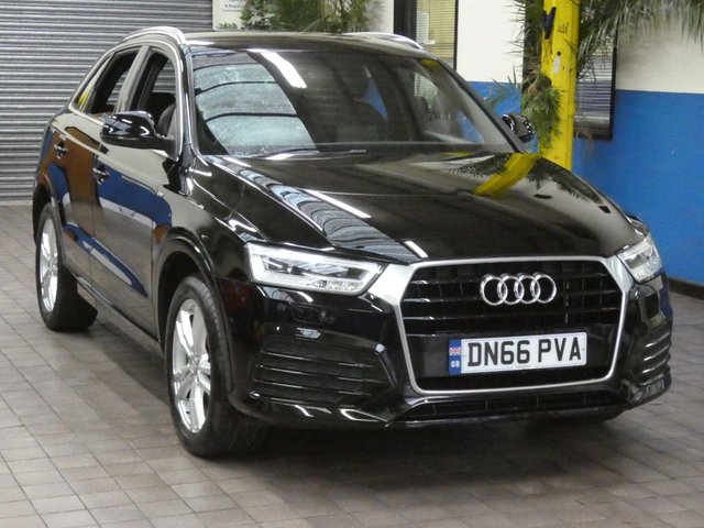2016 66 Audi Q3 2.0 TDI S LINE NAVIGATION 5d 148 BHP