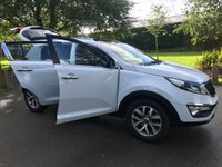 USED 2014 14 KIA SPORTAGE 1.6 2 ISG 5d 133 BHP Petrol SUV With Big Specification And Full Service History !