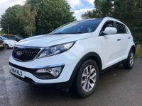 USED 2014 14 KIA SPORTAGE 1.6 2 ISG 5d 133 BHP Petrol SUV With Big Specification And Full Service History !