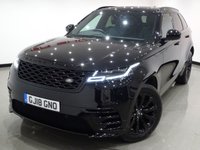 USED 2018 18 LAND ROVER RANGE ROVER VELAR 2.0 D240 R-DYNAMIC S AUTO 4WD 5DR (S/S) + NAV + PANORAMIC ROOF + R-DYNAMIC BLACK & STYLING PACK + CRUISE + MULTIMEDIA + L.E.D.S + R/CAMERA + F-R PARK + LANE ASSIST + PRIVACY + 20 S + POWER BOOT PANROOF+BLACK & STYLING PACK+R/CAM+LED+LEATHER+NAV