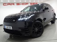 USED 2018 18 LAND ROVER RANGE ROVER VELAR 2.0 D240 R-DYNAMIC S AUTO 4WD 5DR (S/S) + NAV + PANORAMIC ROOF + R-DYNAMIC BLACK & STYLING PACK + CRUISE + MULTIMEDIA + L.E.D.S + R/CAMERA + F-R PARK + LANE ASSIST + PRIVACY + 20 S + POWER BOOT PANROOF+BLACK & STYLING PACK+R/CAM+LED+LEATHER+NAV