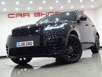 USED 2018 18 LAND ROVER RANGE ROVER VELAR 2.0 D240 R-DYNAMIC S AUTO 4WD 5DR (S/S) + NAV + PANORAMIC ROOF + R-DYNAMIC BLACK & STYLING PACK + CRUISE + MULTIMEDIA + L.E.D.S + R/CAMERA + F-R PARK + LANE ASSIST + PRIVACY + 20 S + POWER BOOT PANROOF+BLACK & STYLING PACK+R/CAM+LED+LEATHER+NAV