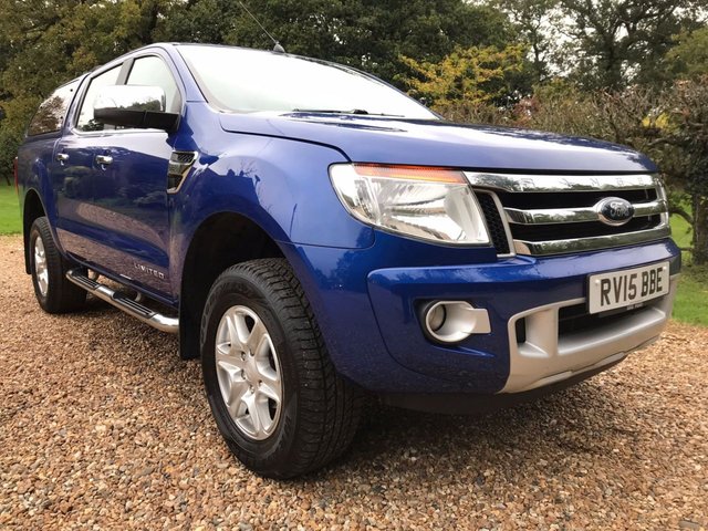 2015 15 Ford Ranger 2.2 LIMITED 4X4 DCB TDCI 4d 148 BHP