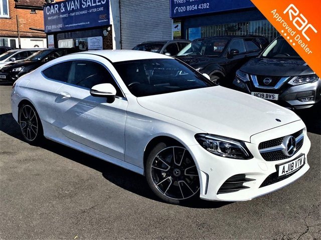 2018 18 Mercedes-Benz C Class 1.5 C 200 AMG LINE PREMIUM 2d 181 BHP