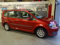 USED 2012 12 VOLKSWAGEN TOURAN 1.6 TDI S  106 BHP **  7 SEATER  **