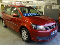USED 2012 12 VOLKSWAGEN TOURAN 1.6 TDI S  106 BHP **  7 SEATER  **