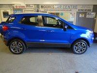 USED 2014 64 FORD ECOSPORT 1.5 TDCI  TITANIUM X-PACK  Black Leather........Keyless