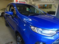 USED 2014 64 FORD ECOSPORT 1.5 TDCI  TITANIUM X-PACK  Black Leather........Keyless