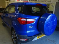 USED 2014 64 FORD ECOSPORT 1.5 TDCI  TITANIUM X-PACK  Black Leather........Keyless