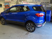 USED 2014 64 FORD ECOSPORT 1.5 TDCI  TITANIUM X-PACK  Black Leather........Keyless