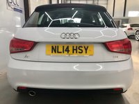 USED 2014 14 AUDI A1 1.6 SPORTBACK TDI SPORT 5d 103 BHP Glacier White, Sport, Low Miles