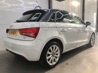 USED 2014 14 AUDI A1 1.6 SPORTBACK TDI SPORT 5d 103 BHP Glacier White, Sport, Low Miles
