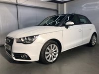 USED 2014 14 AUDI A1 1.6 SPORTBACK TDI SPORT 5d 103 BHP Glacier White, Sport, Low Miles