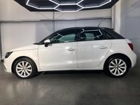 USED 2014 14 AUDI A1 1.6 SPORTBACK TDI SPORT 5d 103 BHP Glacier White, Sport, Low Miles