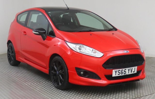 2015 65 FORD FIESTA 1.0 ZETEC S RED EDITION 3d 139 BHP 