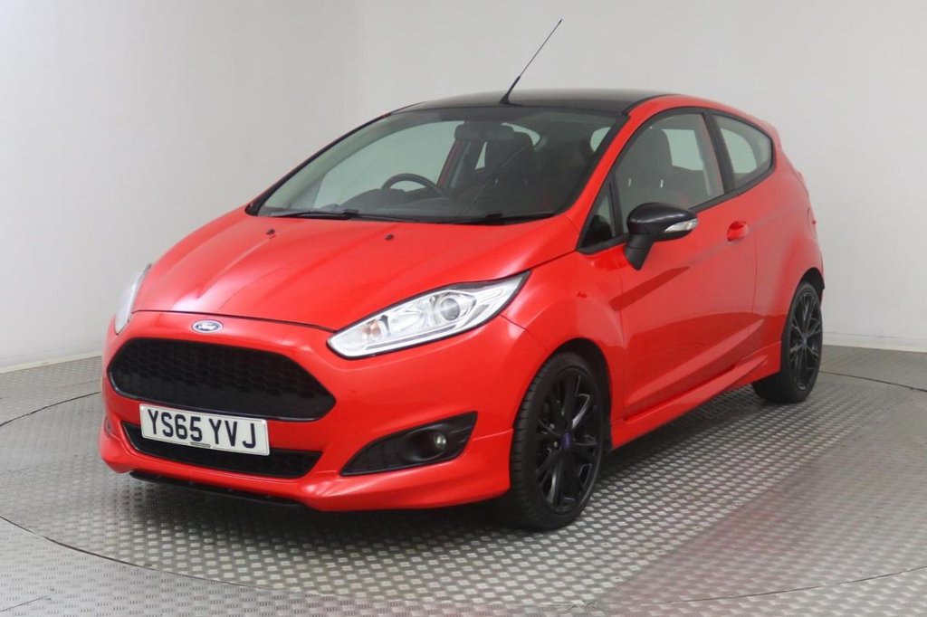 USED 2015 65 FORD FIESTA 1.0 ZETEC S RED EDITION 3d 139 BHP 