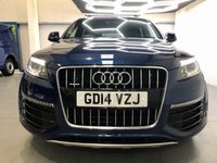 USED 2014 14 AUDI Q7 3.0 TDI QUATTRO S LINE SPORT EDITION 5d 242 BHP Rare Sport Edition Q7, FSH