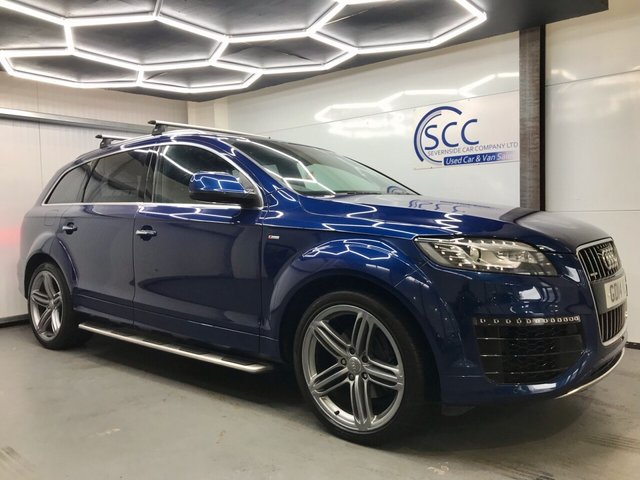 2014 14 Audi Q7 3.0 TDI QUATTRO S LINE SPORT EDITION 5d 242 BHP