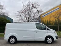 USED 2016 16 FORD TRANSIT CUSTOM 290 TDCi 125 L2H1 LIMITED LWB LOW ROOF ALLOYS A/C FWD P/V  Alloy Wheels