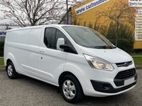 USED 2016 16 FORD TRANSIT CUSTOM 290 TDCi 125 L2H1 LIMITED LWB LOW ROOF ALLOYS A/C FWD P/V  Alloy Wheels