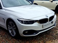 USED 2017 BMW 4 SERIES 2.0 420D SPORT GRAN COUPE 4d 188 BHP SAT NAV / H SEATS / POWER BOOT