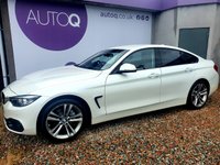 USED 2017 BMW 4 SERIES 2.0 420D SPORT GRAN COUPE 4d 188 BHP SAT NAV / H SEATS / POWER BOOT