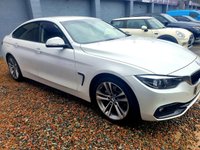 USED 2017 BMW 4 SERIES 2.0 420D SPORT GRAN COUPE 4d 188 BHP SAT NAV / H SEATS / POWER BOOT