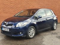 USED 2009 09 TOYOTA AURIS 1.6 TR VALVEMATIC MM 5d 131 BHP AUTOMATIC 