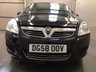 USED 2008 58 VAUXHALL ZAFIRA 1.6 EXCLUSIV 5d 105 BHP FINANCE AVAILABLE ZERO DEPOSIT