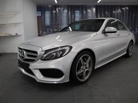 USED 2015 15 MERCEDES-BENZ C-CLASS 2.1 C250 BLUETEC AMG LINE 4d 204 BHP LUXURIOUS WHAT A CAR. LOW MILES DEALERSHIP SERVICE RECORD