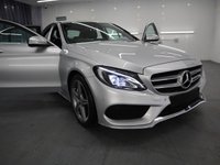 USED 2015 15 MERCEDES-BENZ C-CLASS 2.1 C250 BLUETEC AMG LINE 4d 204 BHP LUXURIOUS WHAT A CAR. LOW MILES DEALERSHIP SERVICE RECORD