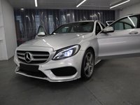 USED 2015 15 MERCEDES-BENZ C-CLASS 2.1 C250 BLUETEC AMG LINE 4d 204 BHP LUXURIOUS WHAT A CAR. LOW MILES DEALERSHIP SERVICE RECORD