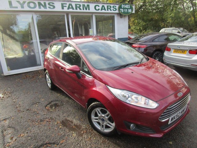 2013 13 Ford Fiesta 1.0 ECOBOOST ZETEC 5d 99 BHP